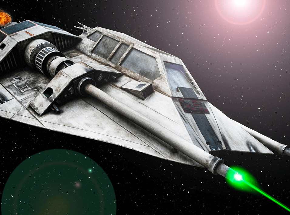 Star Wars, Space Ship, Laser,